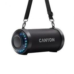 Hangszóró, hordozható, Bluetooth 5.0, 9W, CANYON "BSP-7", fekete