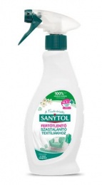 Fertőtlenítő- és szagtalanító spray, 500 ml, SANYTOL, textíliákhoz